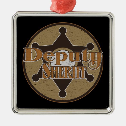 ヴィンテージの執行官代理 メタルオーナメント (正面)