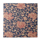 ヴィンテージの壁紙の花のセラミックタイル タイル (正面)