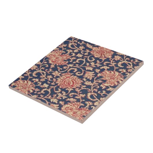 ヴィンテージの壁紙の花のセラミックタイル タイル (側面)