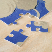 ヴィンテージの壁紙パターン ジグソーパズル (側面)