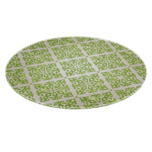 ヴィンテージの壁紙 カッティングボード (角)