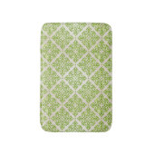 ヴィンテージの壁紙 バスマット (正面縦)