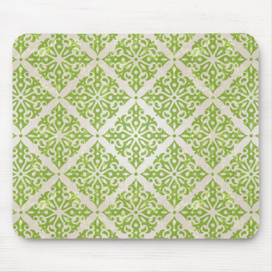 ヴィンテージの壁紙 マウスパッド (正面)