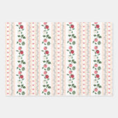 ヴィンテージの壁紙 – Greta ラッピングペーパーシート (正面2)