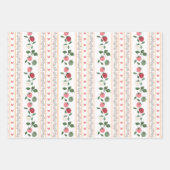 ヴィンテージの壁紙 – Greta ラッピングペーパーシート (正面)