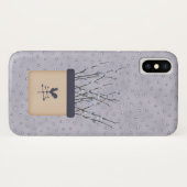 ヴィンテージの壷のiPhone Xの場合 Case-Mate iPhoneケース (裏面(横))