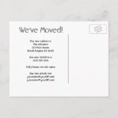 ヴィンテージの変更，アンティークアメリカの地図 案内ポストカード (裏面)