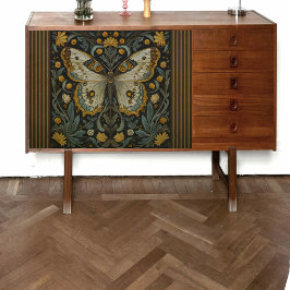 ヴィンテージの大きな蛾のデクページティッシュペーパー 薄葉紙