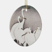 ヴィンテージの大原古村ジャパン・アート セラミックオーナメント (右)