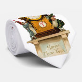 ヴィンテージの大晦日のタイ ネクタイ (ロール)