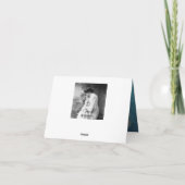 ヴィンテージの天使およびバレンタインのハート シーズンカード (裏面)