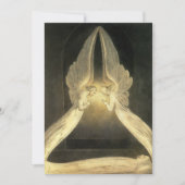 ヴィンテージの天使がイエス・キリストの上を舞う (正面)