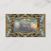 ヴィンテージの天使エレガントな2"プロフェッショナル 名刺 (裏面)