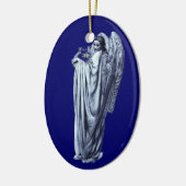 ヴィンテージの天使 セラミックオーナメント (左)