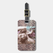 ヴィンテージの天使 ラゲッジタグ (正面縦)