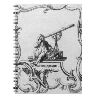 ヴィンテージの天文学のノート ノートブック