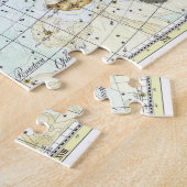 ヴィンテージの天球図の星座 ジグソーパズル (側面)