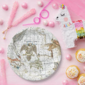 ヴィンテージの天球図の星座 ペーパープレート (パーティー)