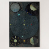 ヴィンテージの太陽の地図(1887) ジグソーパズル (縦)