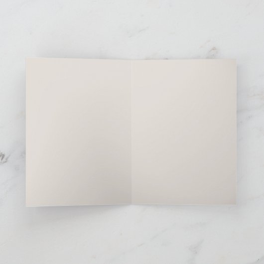 ヴィンテージの奇妙なクリスマスカード シーズンカード (内部)