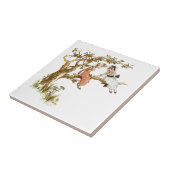 ヴィンテージの女の子 タイル (側面)