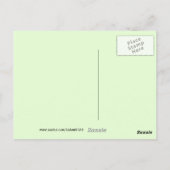 ヴィンテージの女の最高の子の友だち ポストカード (裏面)