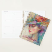 ヴィンテージの女は美しい プランナー手帳 (ディスプレー)