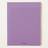 ヴィンテージの女は美しい プランナー手帳 (裏面)