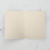 ヴィンテージの女性がイースターエッグを準備 シーズンカード (内部)