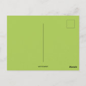 ヴィンテージの女性で巨大なシャーロック ポストカード (裏面)