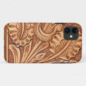 ヴィンテージの女性のカーボーイのファッションの南西革 Case-Mate iPhoneケース (裏面(横))