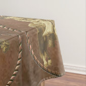 ヴィンテージの女性のカーボーイ テーブルクロス (インサイチュ)