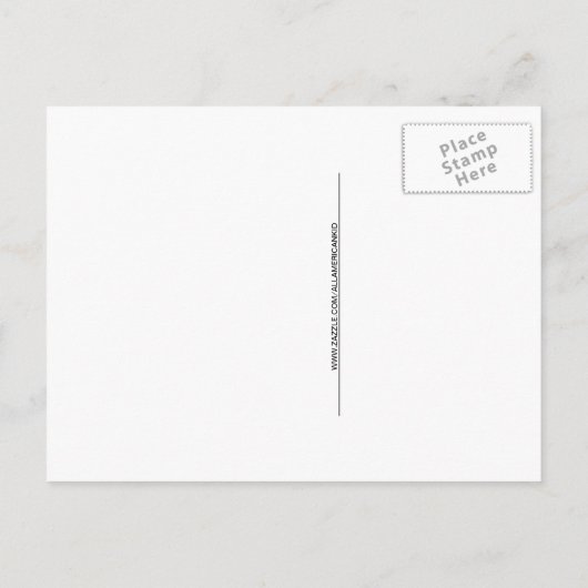 ヴィンテージの女性のカーボーイPOSTCARD/INVITATION インビテーションポストカード (裏面)