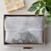 ヴィンテージの女性のデコップページ 薄葉紙 (ギフト)