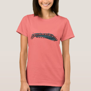 ヴィンテージの女性の信号器のティー Tシャツ