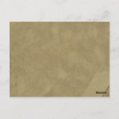 ヴィンテージの女性の野球の郵便はがき ポストカード (裏面)