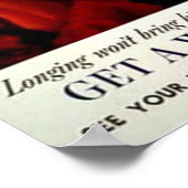 ヴィンテージの女性用ポスターを手に入れる ポスター (角)