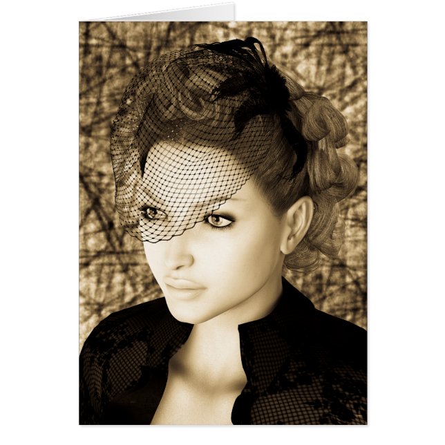 ヴィンテージの女性 (正面)