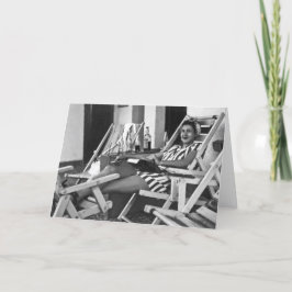 ヴィンテージの女性 - メアリーおば カード