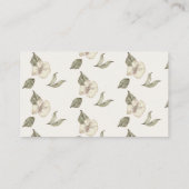 ヴィンテージの女服展示シャワー囲いカード エンクロージャーカード (裏面)