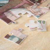 ヴィンテージの女王ワンダーランドのハート ジグソーパズル (側面)