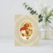 ヴィンテージの女 ポストカード (スタンド正面)