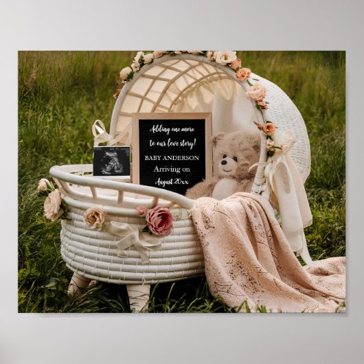 ヴィンテージの妊娠の発表 ポスター (正面)
