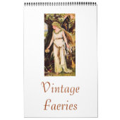 ヴィンテージの妖精の国 カレンダー (カバー)