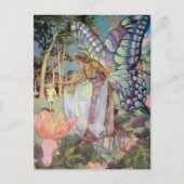 ヴィンテージの妖精の女王のポストカード ポストカード (正面)