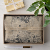 ヴィンテージの妖精の魔法のイラストレーション旧式なインク芸術 薄葉紙 (ギフト)