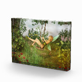 ヴィンテージの妖精のSwingフォトブロック フォトブロック (右)