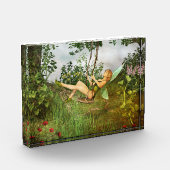 ヴィンテージの妖精のSwingフォトブロック フォトブロック (左)