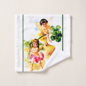 ヴィンテージの妖精 バスタオルセット (ウォッシュタオル)