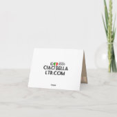 ヴィンテージの妹の成長する古いバースデー・カード カード (裏面)